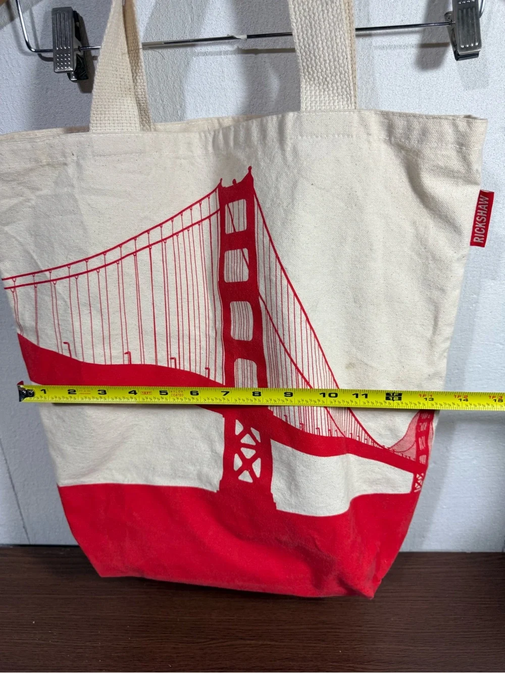 Rickshaw Golden Gate San Francisco Market Tote